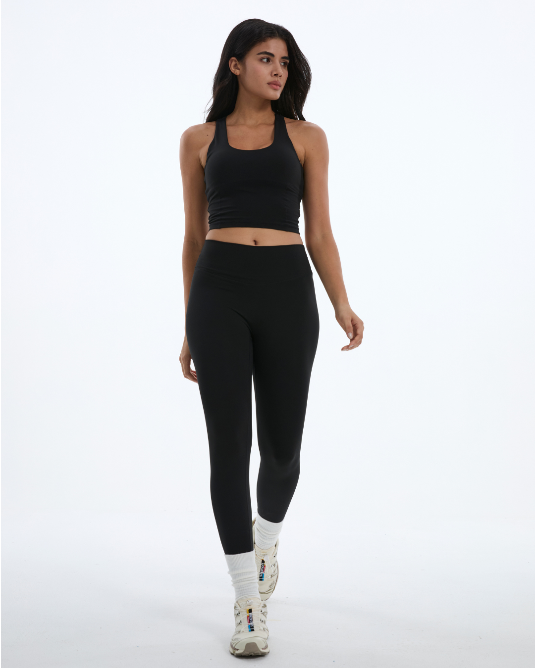 Classic Racer Back Tank - Black