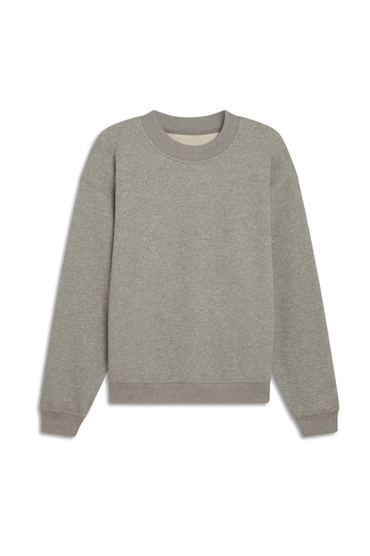 Luxury Heavyweight Crewneck Sweatshirt - Grey
