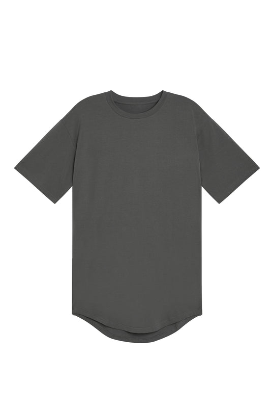 Men's Round Hem Athletic T-Shirt - Grey