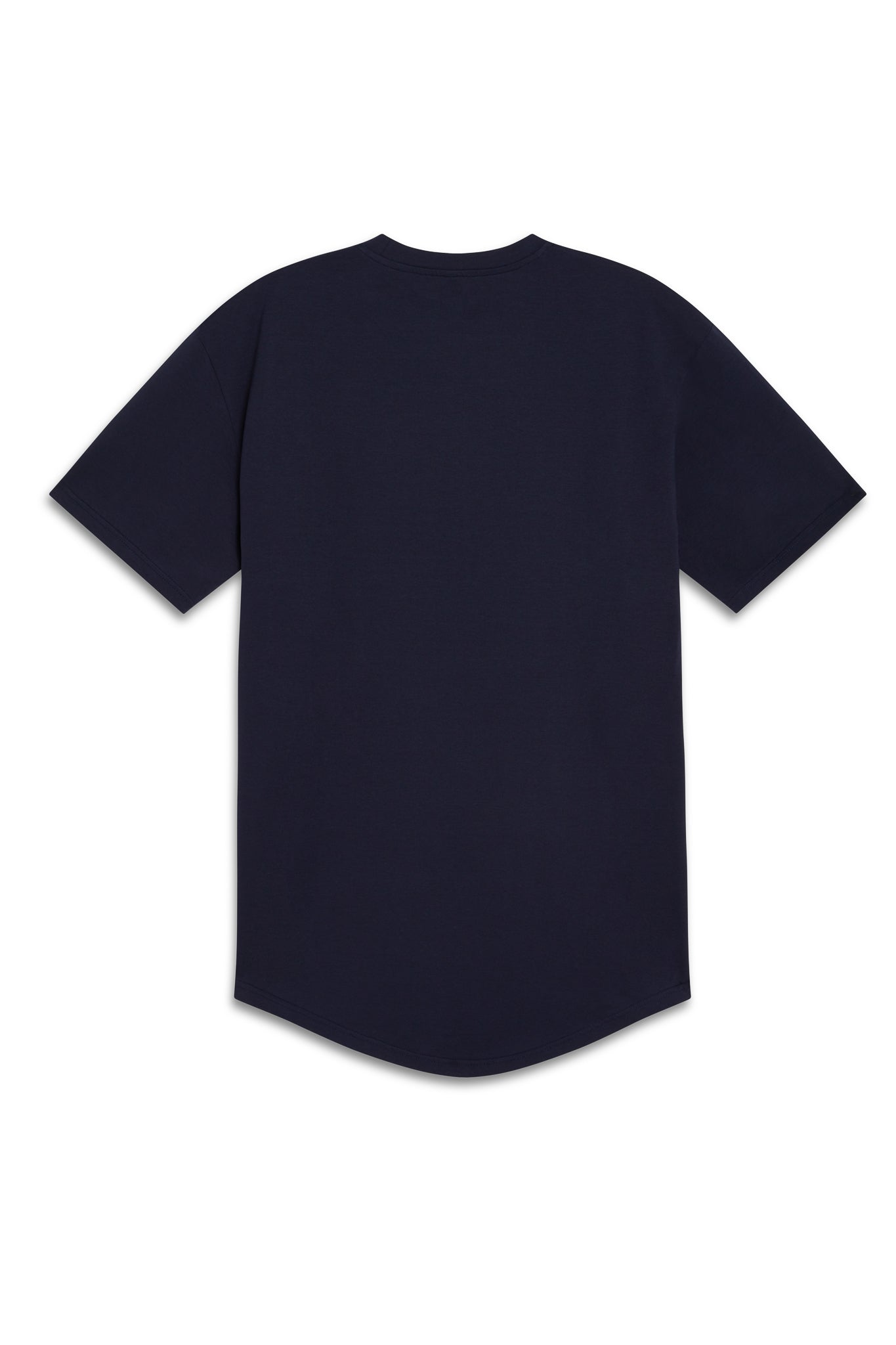 Men's Round Hem Athletic T-Shirt - Navy